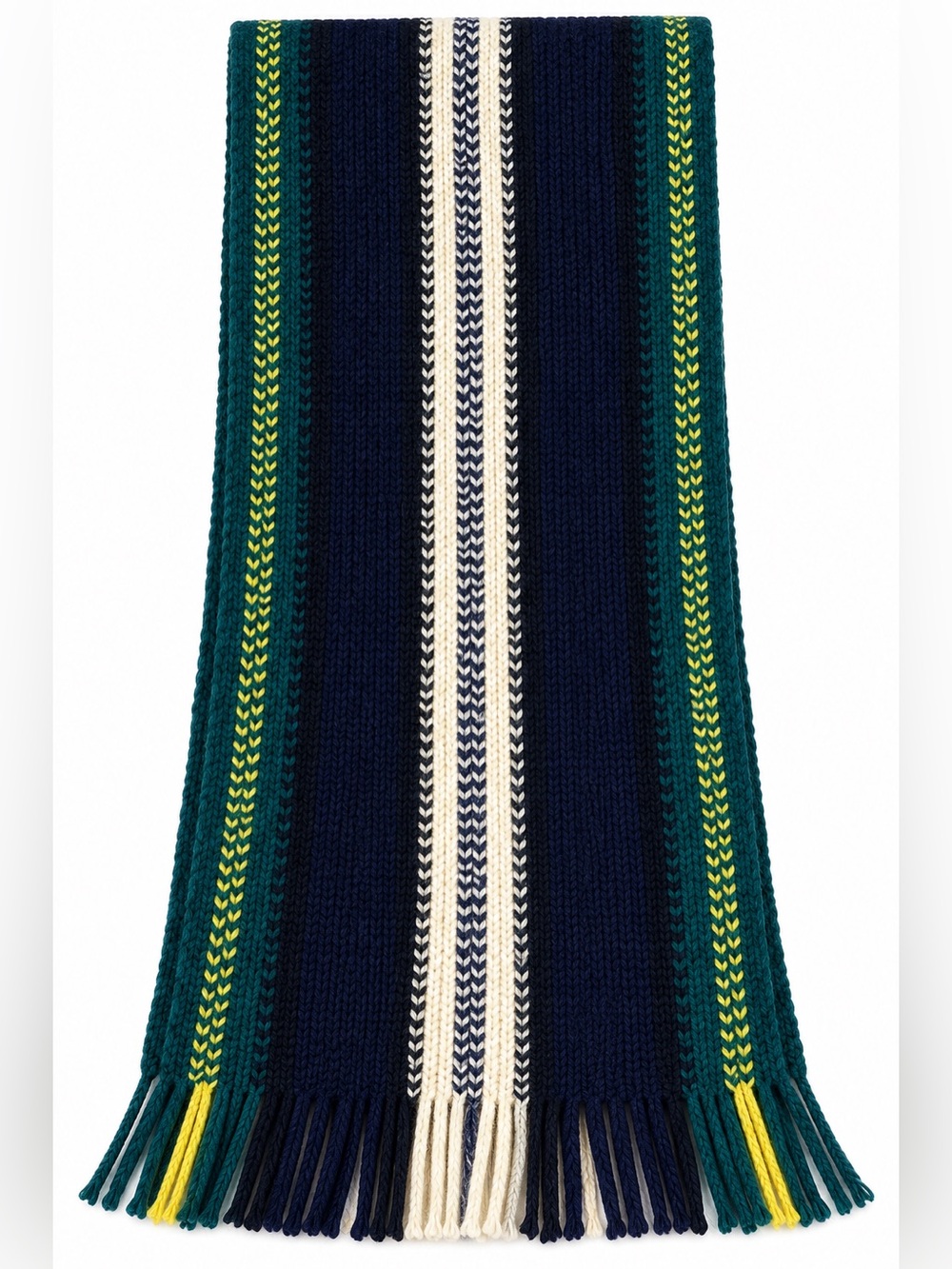 Vintage Harris Gordon Wool Scarf Scotland Old Money Classic Prep unisex Fringe